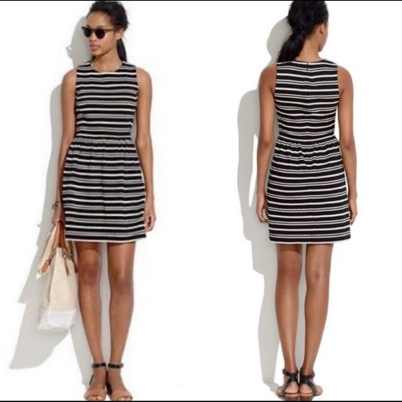 Madewell Dresses & Skirts - Madewell • Chic Striped Pocket Cocktail Dress
